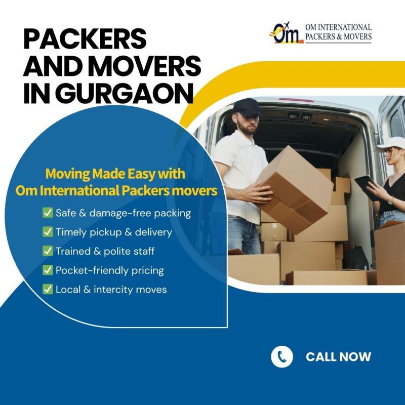 Gurgaon to Bangalore Packers and Movers: Cost, Process & Tips