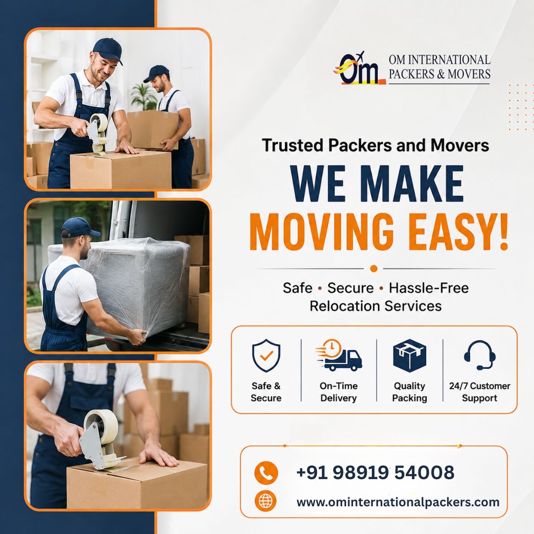 Packers and Movers in Dharuhera | Om International Packers and Movers