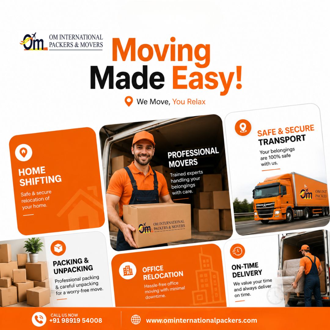Packers and Movers in Gurgaon: Best Tips for a Stress-Free Move