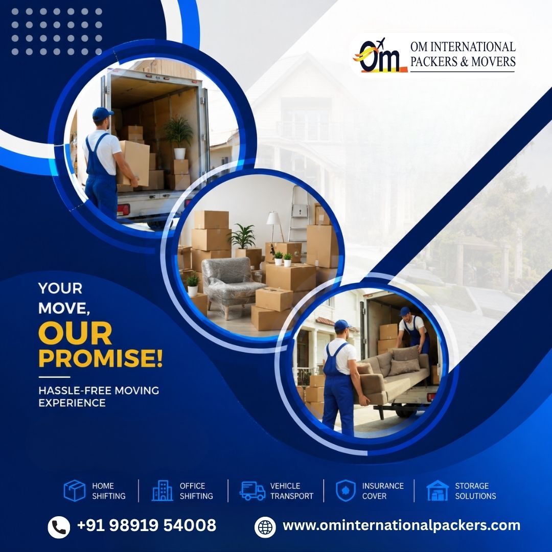 Packers and Movers in Noida | Om International Packers and Movers